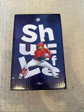 NIB Washington Nationals Juan Soto Collector Bobblehead - Navy & Red